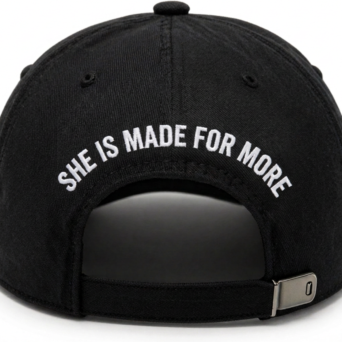 She Is Made For More Dad Cap - Back